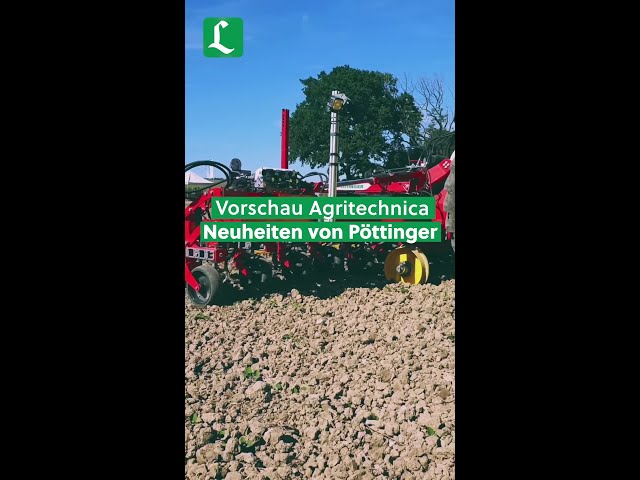 Vorschau Agritechnica: Landtechnik Neuheiten von Pöttinger | #shorts