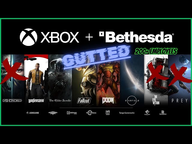 Microsoft Just Gutted Bethesda, Where Do They Go From Here?