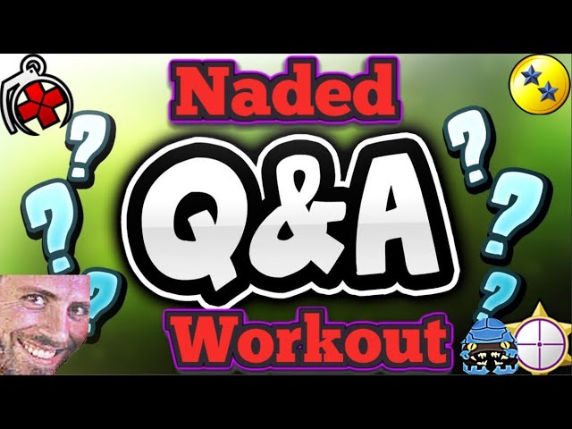 Naded Q&A #1 - Ask Me Anything Workout Stream - Halo Pro