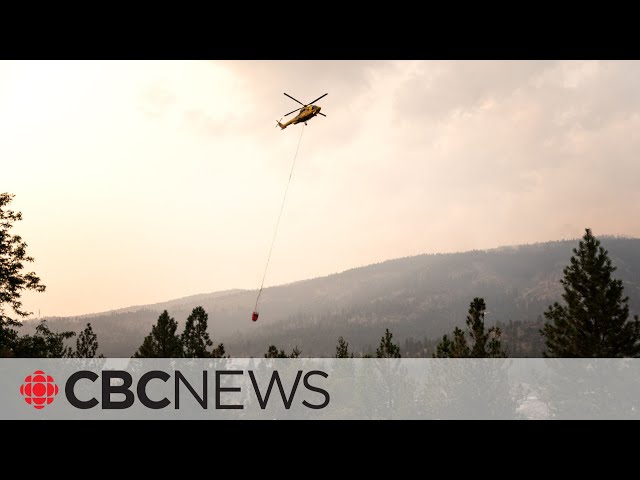 B.C. officials provide update on Kelowna area wildfire