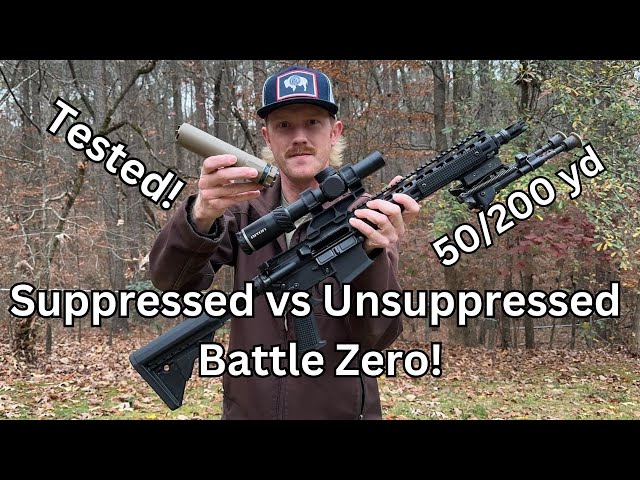 AR Battle zero deep dive- suppressed vs unsuppressed