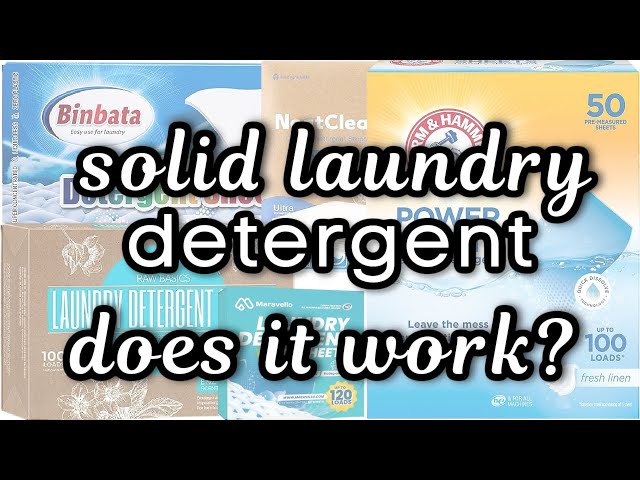 testing top rated laundry sheets for travel