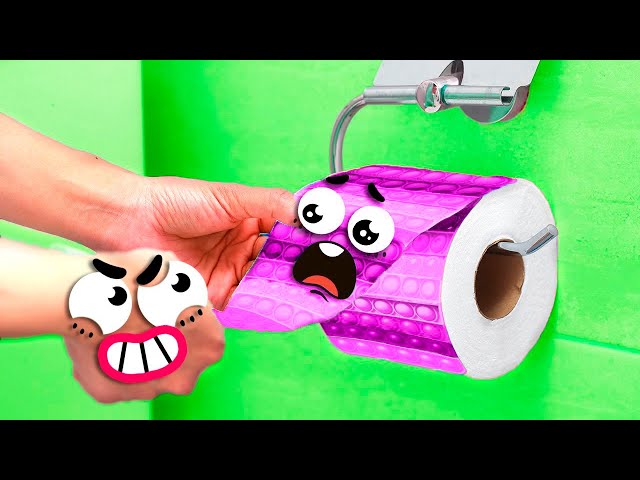 AUCH! Unlucky Doodles And Their Daily Struggles || Funny Situations By Doodland