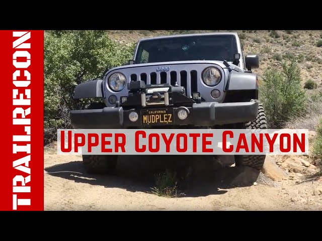 Upper Coyote Canyon Trail - Anza Borrego Desert