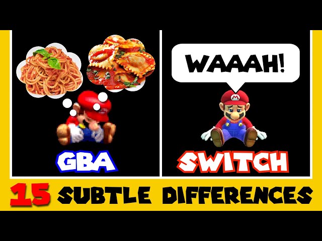 15 Subtle Differences Between Mario Vs. Donkey Kong for Switch and GBA (Part 2)