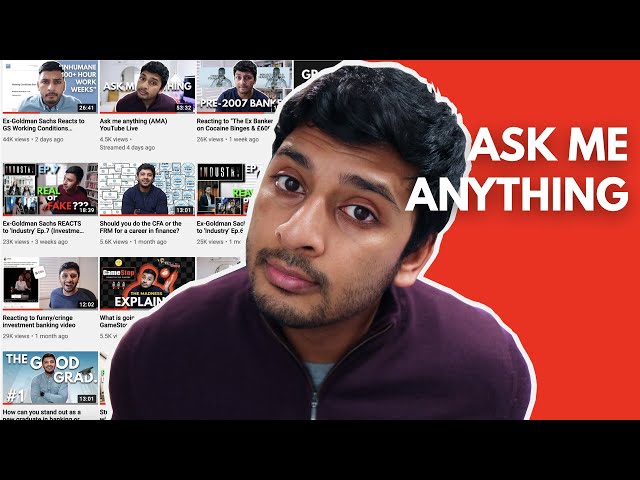 Ask me anything (AMA) YouTube Live