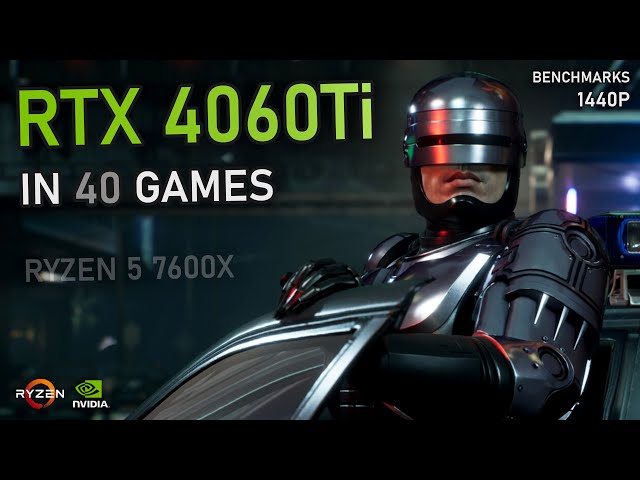 RTX 4060Ti -  40 GAMES Tested at 1440P | Ray Tracing, DLSS & More