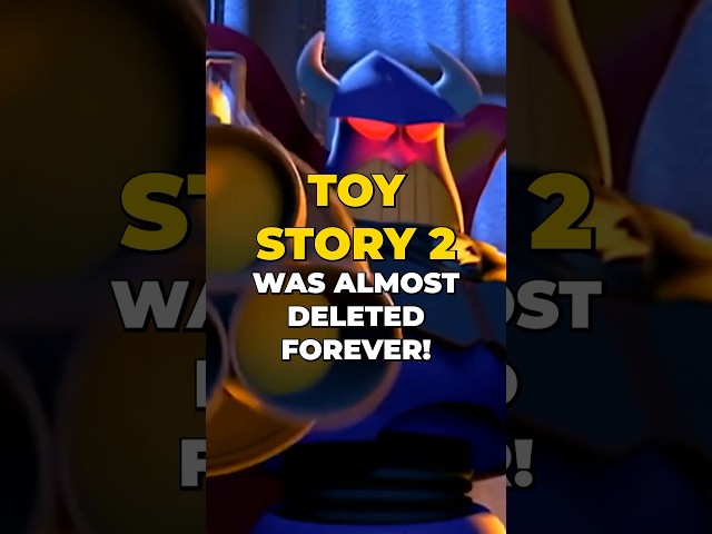 Toy Story 2 was almost deleted forever!