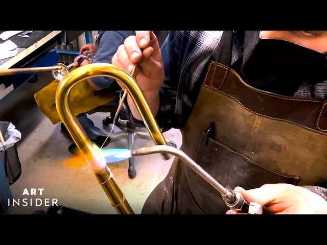 How Dented Brass Instruments Are Restored | Insider Art