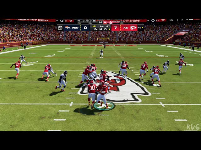 Madden NFL 24 - Denver Broncos vs Kansas City Chiefs - Gameplay (PS5 UHD) [4K60FPS]
