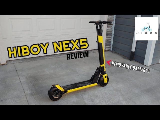 Hiboy's New, Unique Scooter! Hiboy NEX5 Review