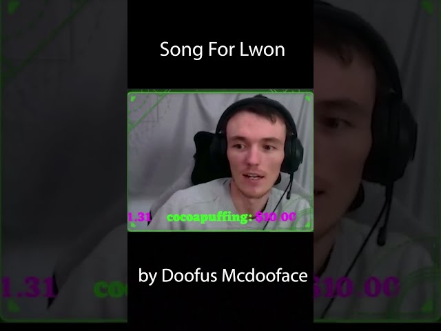 Song For Lwon by Doofus Mcdooface #shorts