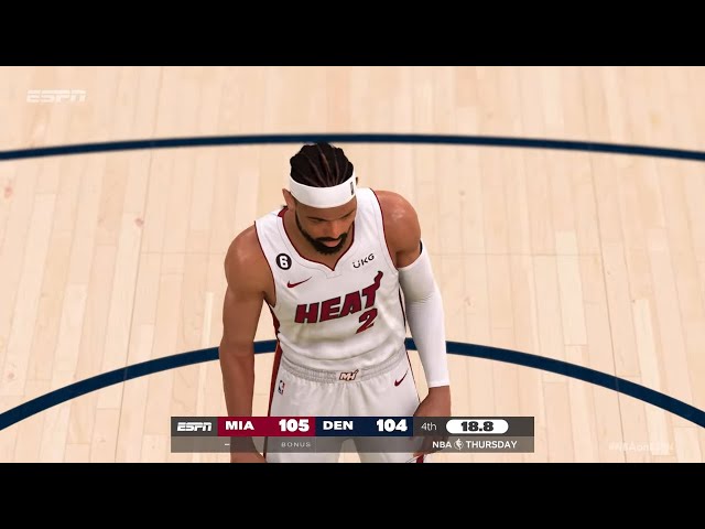 NBA 2K23 Finals Mode | Nuggets vs Heat Game 5 | Ultra Realistic Gameplay