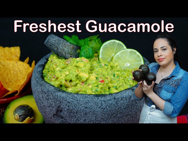How to make the freshest GUACAMOLE 3 different METHODS | Guacamole fiesta