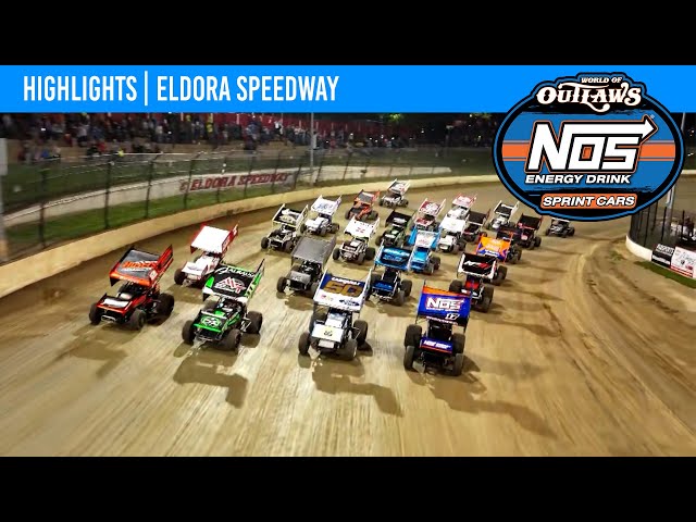 World of Outlaws NOS Energy Drink Sprint Cars | Eldora Speedway | May 3rd, 2024 | HIGHLIGHTS