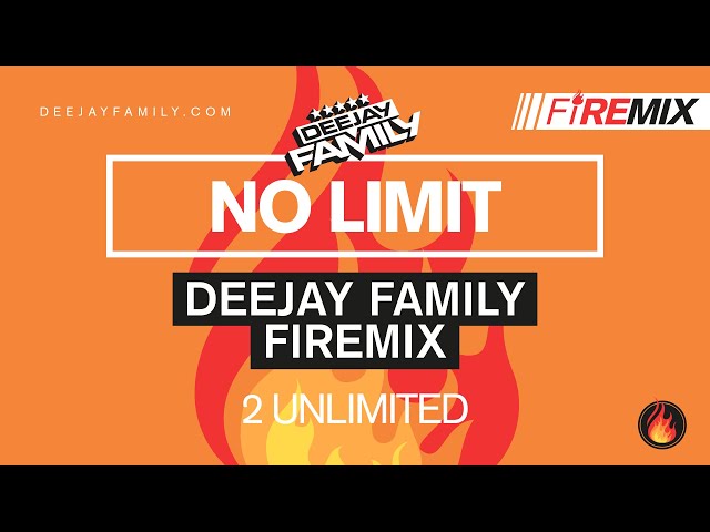 No Limit (DEEJAY FAMILY Firemix) - 2 Unlimited #90s #eurodance #remix #2023