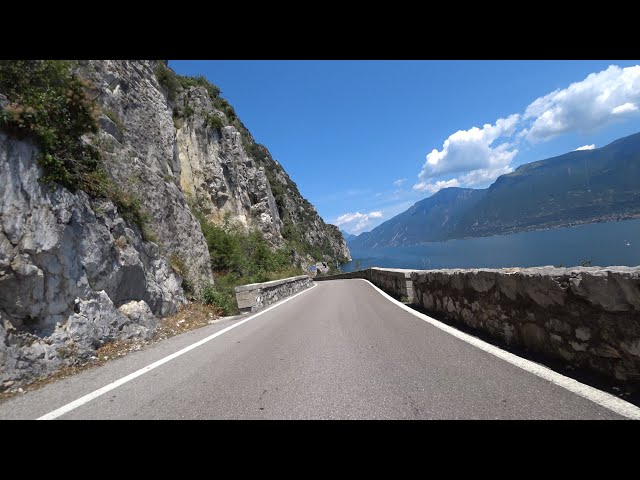 Extra long Virtual Scenery Indoor Cycling Workout Lake Garda Italia Trentino Ultra HD