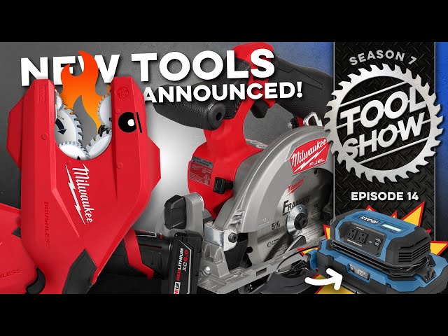 NEW Power Tools from Milwaukee, DeWALT, RYOBI, and more!