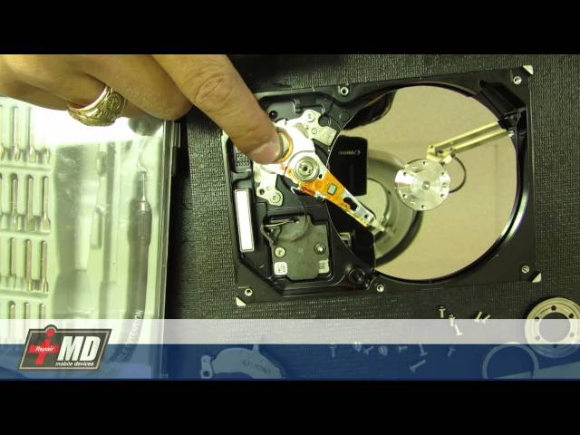 anatomy of a hard drive