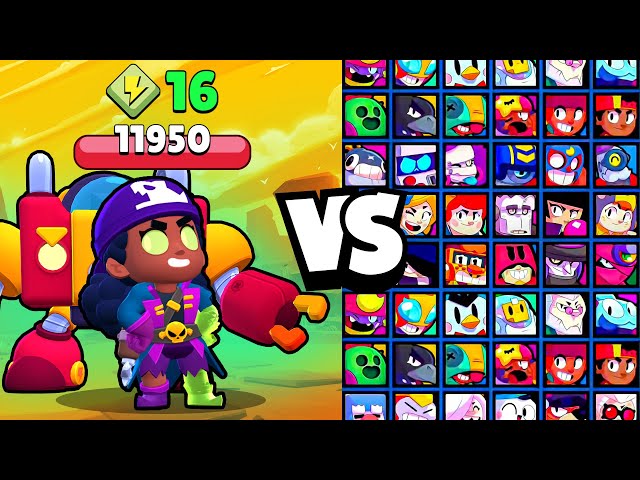 MEGALADON vs ALL BRAWLERS! WHO WILL SURVIVE IN THE SMALL ARENA? | With SUPER, STAR, GADGET!