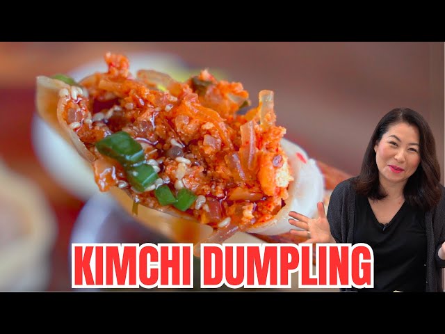 KIMCHI Dumpling Recipe🥟🌶 King-Size Over-Stuffed Kimchi Mandu | Dumpling FOOD-HEAVEN😇 만두 전문집 김치만두 만들기