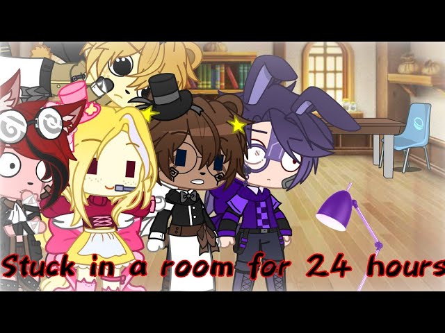 William Stuck in a room with the originals for 24 hours / Fnaf / Gacha /