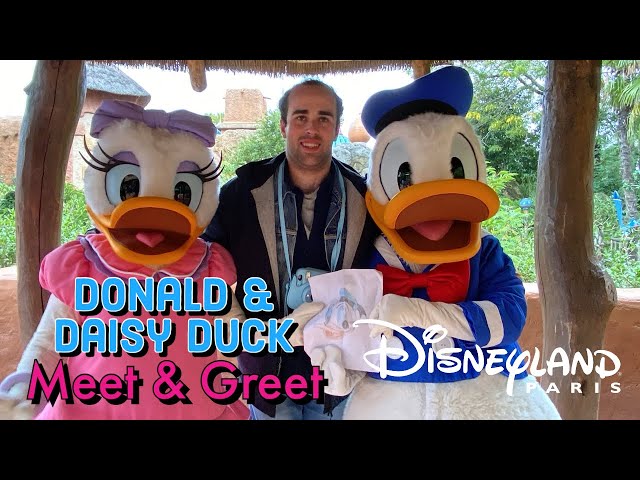 Disneyland Paris: Meet & Greet Donald & Daisy Duck (October 2023)