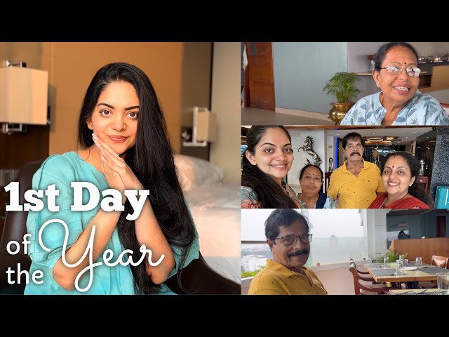 Lunch with Grand-Parents & A New Year Message | Ahaana Krishna