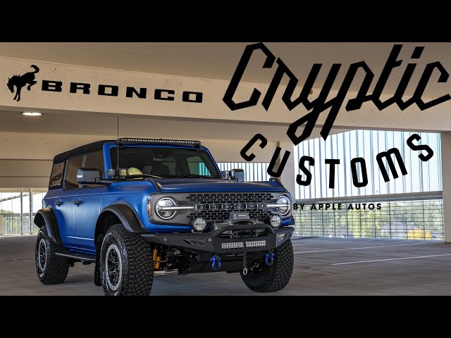 Custom Ford Bronco With $25,000 In Aftermarket