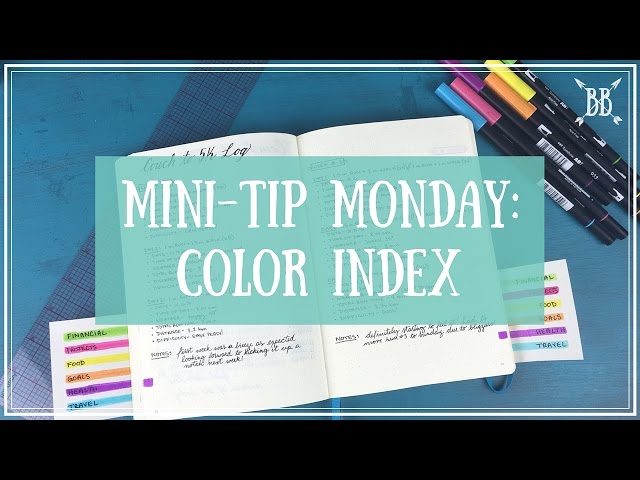 Mini-Tip Monday: Color Index