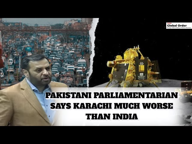 Pakistani parliamentarian says Karachi much worse than India
