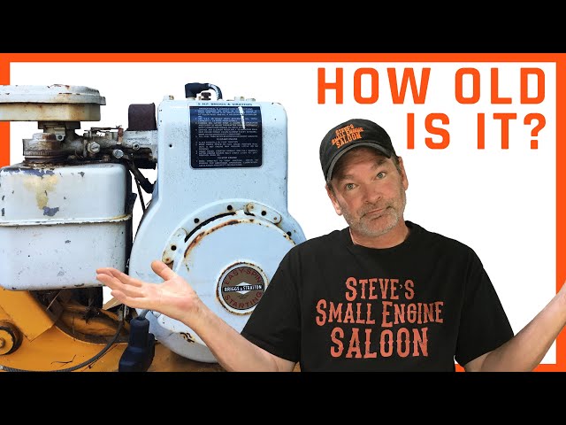 How To Find Out The Age Of Your Briggs and Stratton Engine