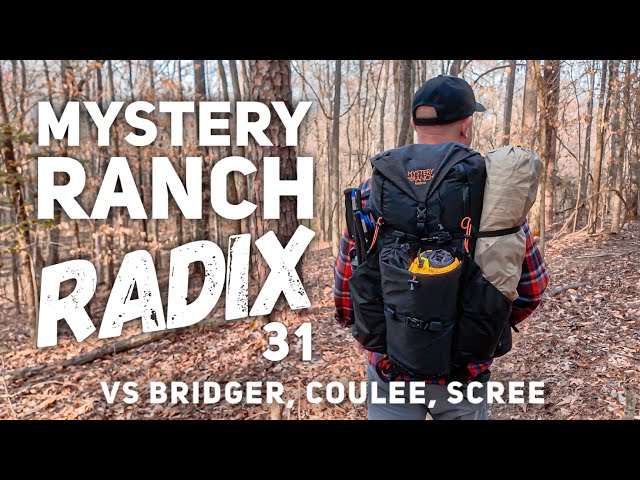 Mystery Ranch Radix 31 // The NEW KID compared to Bridger, Coulee, and SCREE!!