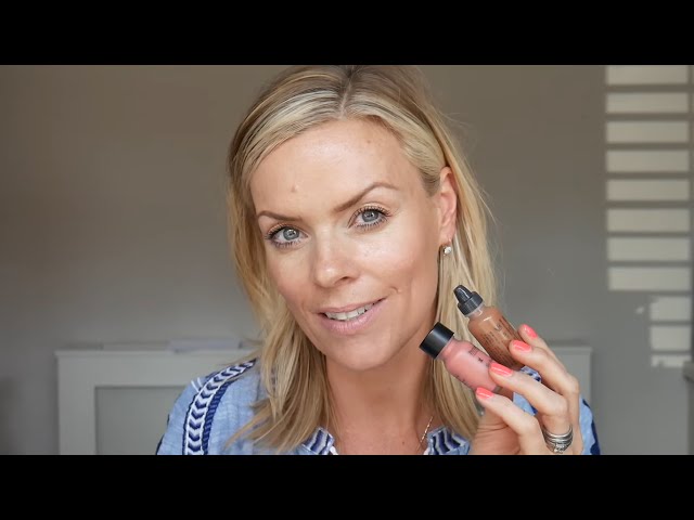 How to apply liquid bronzers and blushers