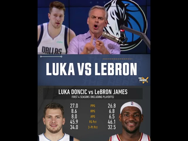 Does Luka Compare To LeBron? | THE HERD | #shorts