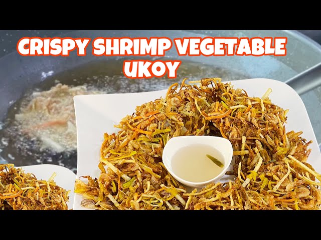 VEGETABLE UKOY WITH SHRIMP | Easy Recipe to try