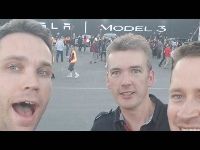LIVE At The Model 3 Event!