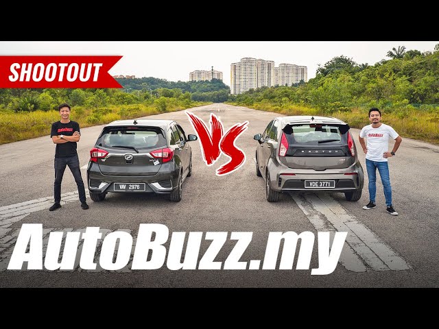 Drag Race: Perodua Myvi vs Proton Iriz - AutoBuzz.my