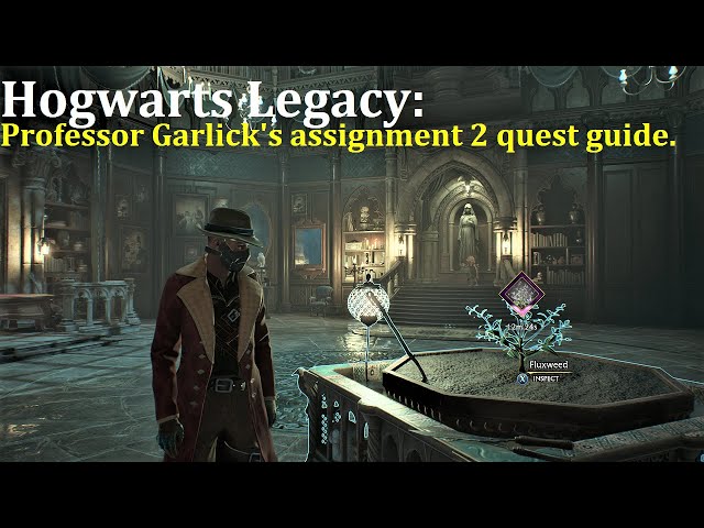 Professor Garlick's Assignment 2 quest walkthrough. (Hogwarts Legacy)