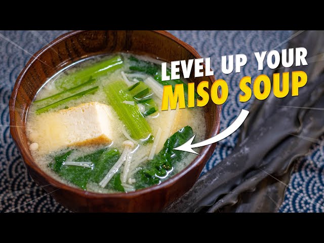 Make BETTER Miso Soup at Home with this ONE Step