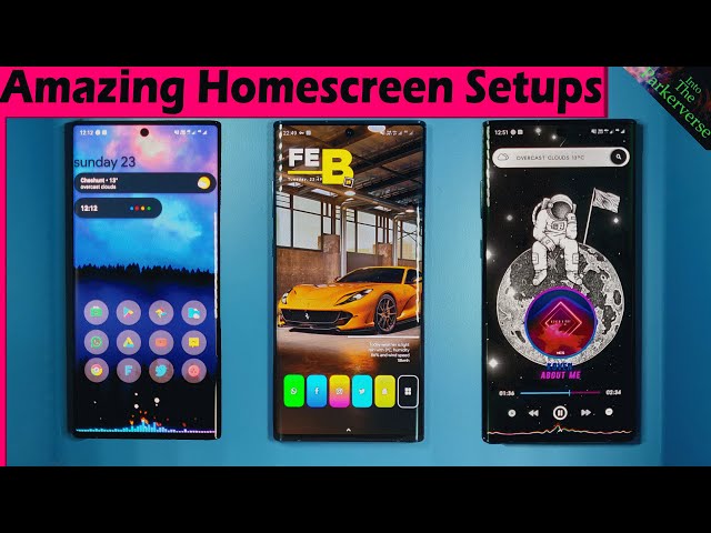 BEST Unique Android Homescreen Setups - PRO EDITION - EP 1 [2020] - Nova & KWGT Widget 2020 Setups