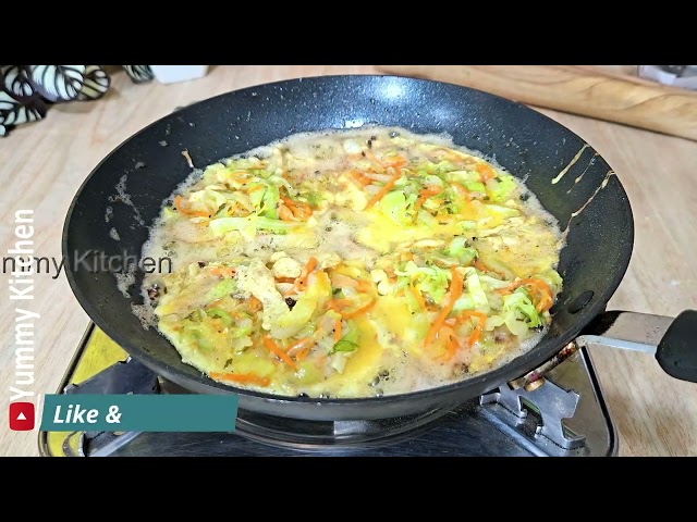 Cabbage Egg Fry