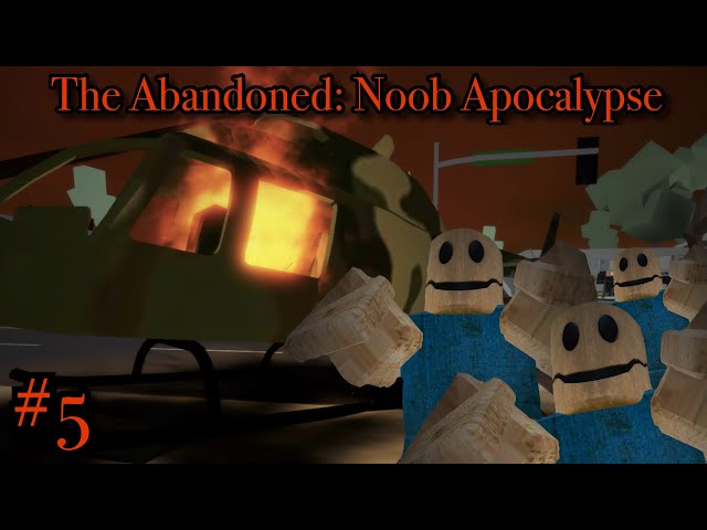 “The Abandoned: Noob Apocalypse”~Roblox BrookHaven (Episode 5)~First Person~VPJ