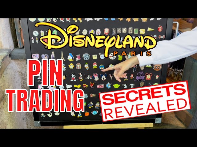 Disney Pin Trading at Disneyland Paris | You’ll NEVER Believe What Character Is The MOST DESIRED PIN