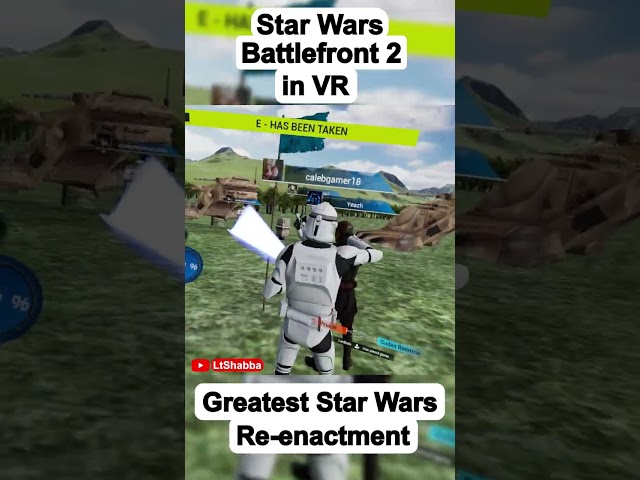 Star Wars Battlefront VR - Star Wars Re-enactment