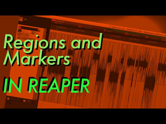 Creating multiple Voiceover Files with Regions and Markers - Perfect for Audiobook Narrators