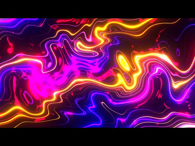 Bright lines and liquid Abstract Pink, Gold, Purple Background video | Footage | Screensaver