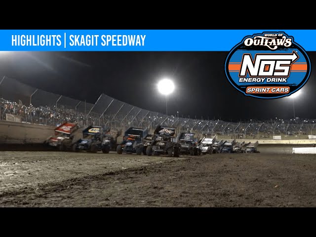 World of Outlaws NOS Energy Drink Sprint Cars Skagit Speedway, September 5, 2021 | HIGHLIGHTS