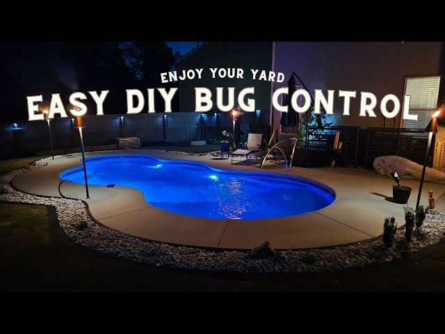 Easy 3 step yard bug control to get rid of lawn insects and mosquitoes