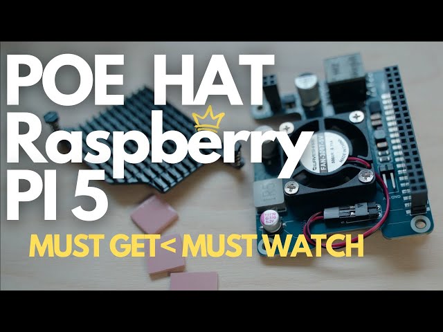 Raspberry Pi 5 Waveshare Pi 5 POE Hat: A must-watch review